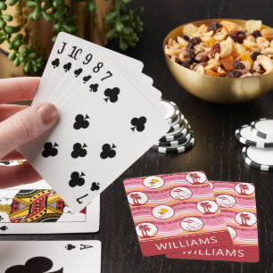 Tropische Süsse für Snoopy und Holz Spielkarten