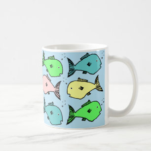 Tropische Tasse für Kaffee