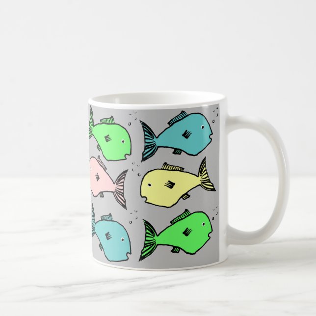 Tropische Tasse für Kaffee (Rechts)
