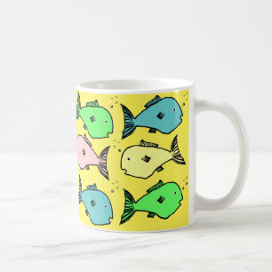 Tropische Tasse für Kaffee