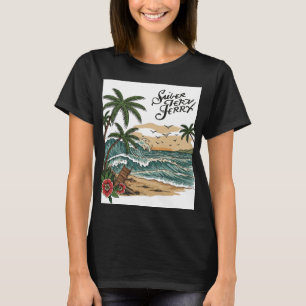 Tropische Tattoo Vibes: Sailor Jerry Inspiriert T- T-Shirt