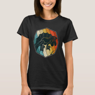 Tropische Tierwelt Reptile Lizard Retro Igu T-Shirt