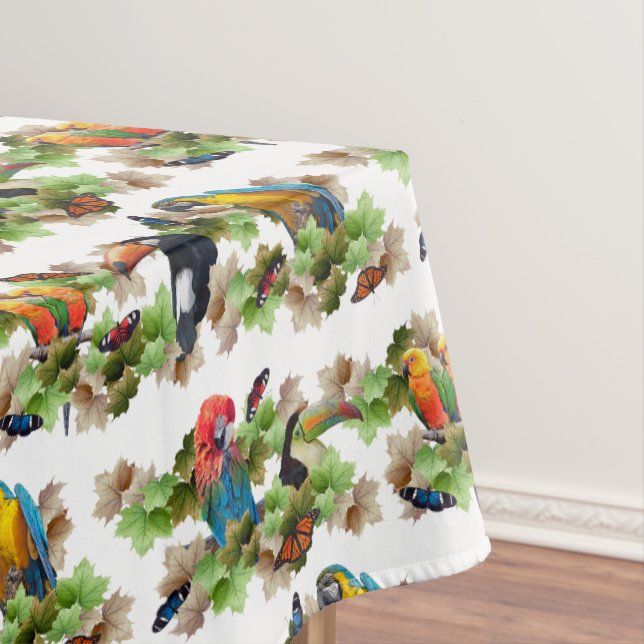 Tropische Tischdecke (Beispiel)