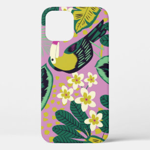 Tropische Toucans: Muster der Blume Case-Mate iPhone Hülle