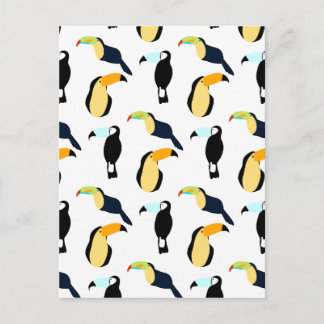 Tropische Toucans Postkarte