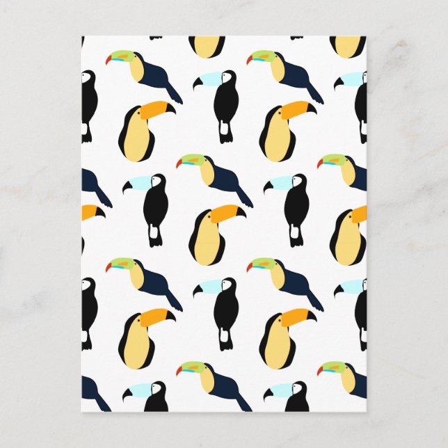 Tropische Toucans Postkarte (Vorderseite)