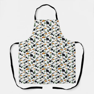 Tropische Toucans - spielerischer Dschungel Schürze