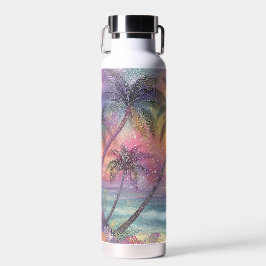 Tropische Traumstrandschaft Trinkflasche