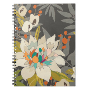 Tropische Twilight-Blume Notizblock