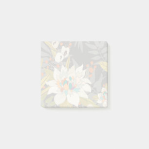 Tropische Twilight-Blume Post-it Klebezettel