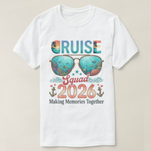 Tropische Unterwasser-Kreuzfahrtstaffel 2026 T-Shirt