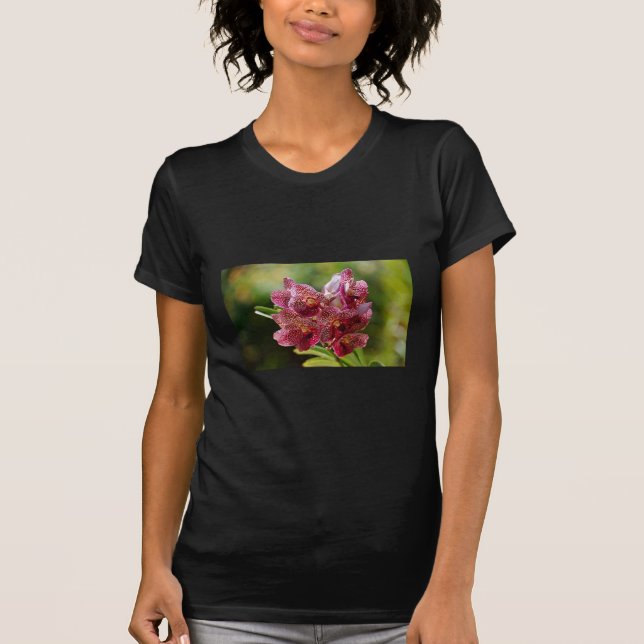 Tropische Vanda-Orchideen-Gruppe T-Shirt (Vorderseite)