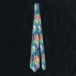Tropische Vintage Palmen Krawatte<br><div class="desc">Die coole Palmenkollage in Rosa, lila, grün, aquamarin und türkisfarben, ist die Krawatte dieses Mannes eine tolle Mode für das Büro, eine Hochzeit oder für jeden Anlass.</div>