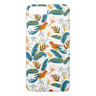 Tropische Vögel und üppige Blätter Case-Mate iPhone Hülle