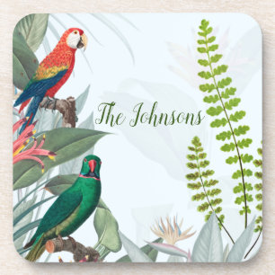 Tropische Vogelgewächse Getränkeuntersetzer