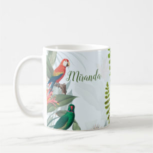 Tropische Vogelgewächse Kaffeetasse
