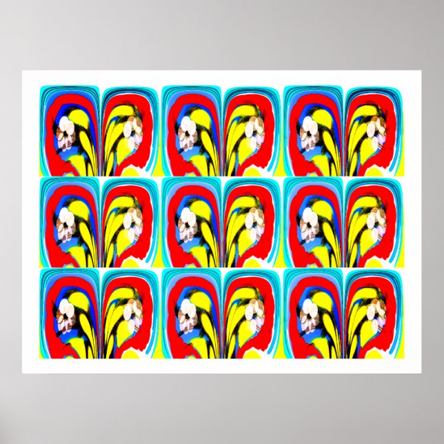 Tropische Wärmekunst Poster (Vorne)