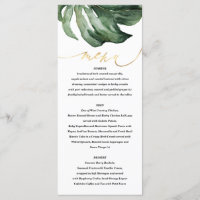 Tropische Wasserpalme + Goldhochzeit