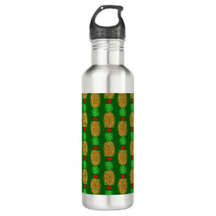 Tropische Weihnachtsananas Warm Xmas Holiday Gre Edelstahlflasche