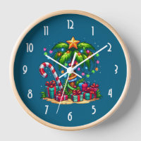 Tropische Weihnachtspalme