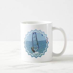 Tropische Windsurfing Kaffee-Tasse Kaffeetasse