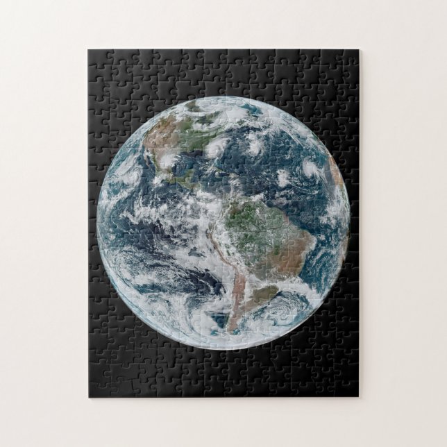 Tropische Wirbelstürme - Hemisphäre "Space View We (Vertikal)