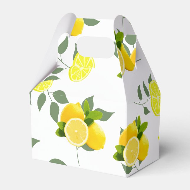 TROPISCHE Zitrusfrüchte SOMMERFRÜCHTE Orangefarben Geschenkschachtel (Vorderseite)