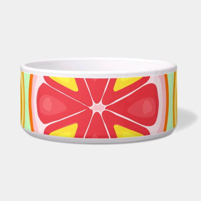 TROPISCHE Zitrusfrüchte SOMMERFRÜCHTE Orangenlemon Napf (Vorderseite)