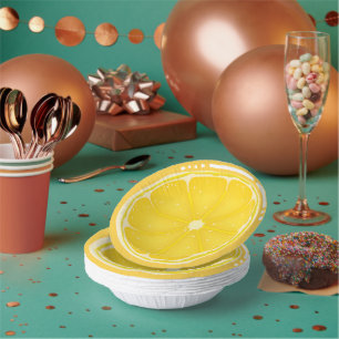 TROPISCHE Zitrusfrüchte SOMMERFRÜCHTE Orangenlemon Pappteller
