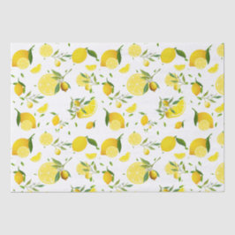 TROPISCHE Zitrusfrüchte SOMMERFRÜCHTE Orangenlemon Seidenpapier
