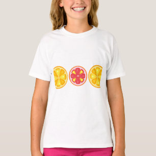 TROPISCHE Zitrusfrüchte SOMMERFRÜCHTE Orangenlemon T-Shirt