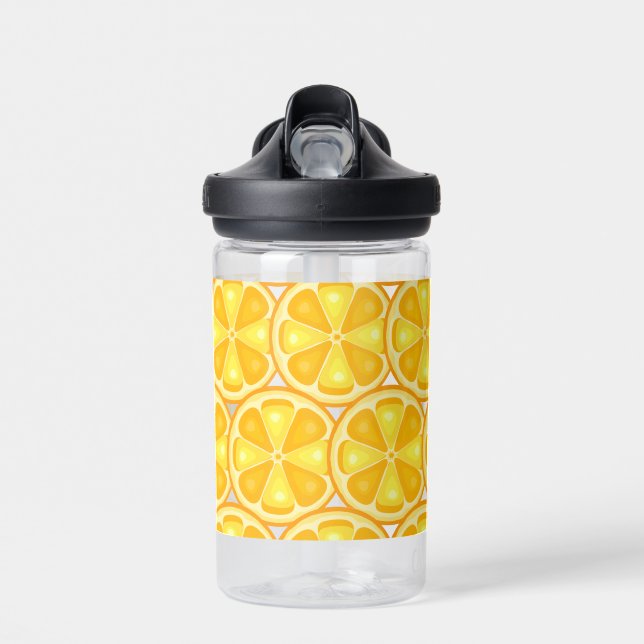 TROPISCHE Zitrusfrüchte SOMMERFRÜCHTE Orangenlemon Trinkflasche (Vorne)