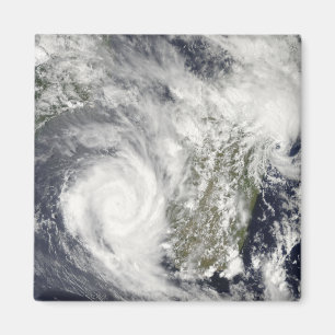 Tropische Zyklone Eric und Fanele 2 Magnet