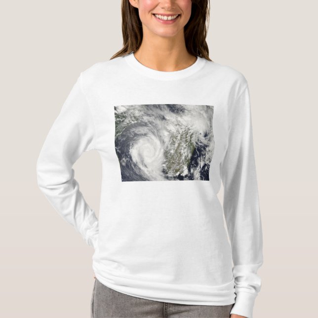 Tropische Zyklone Eric und Fanele 2 T-Shirt (Vorderseite)