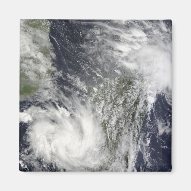 Tropische Zyklone Eric und Fanele Magnet (Vorne)