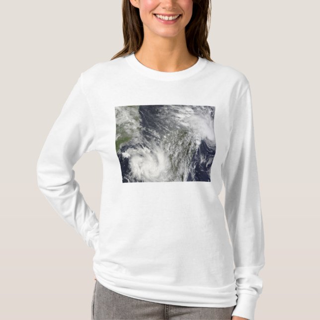 Tropische Zyklone Eric und Fanele T-Shirt (Vorderseite)