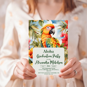 Tropischer Abschluss Einladung