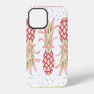Tropischer Ananas Sommer Nahtloser Druck iPhone 12 Hülle