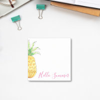 Tropischer Ananas Wasserfarben Sommer