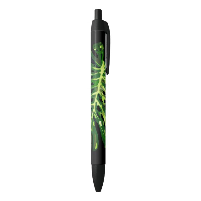 Tropischer Blattstift Kugelschreiber (Unterseite (Vertikal))