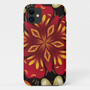 Tropischer Blumenund SchmetterlingeMandala Case-Mate iPhone Hülle