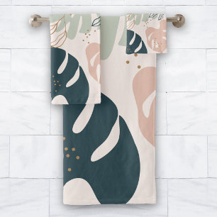 Tropischer Boho Chic Badhandtuch Set