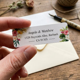 Tropischer botanischer Blumensommer