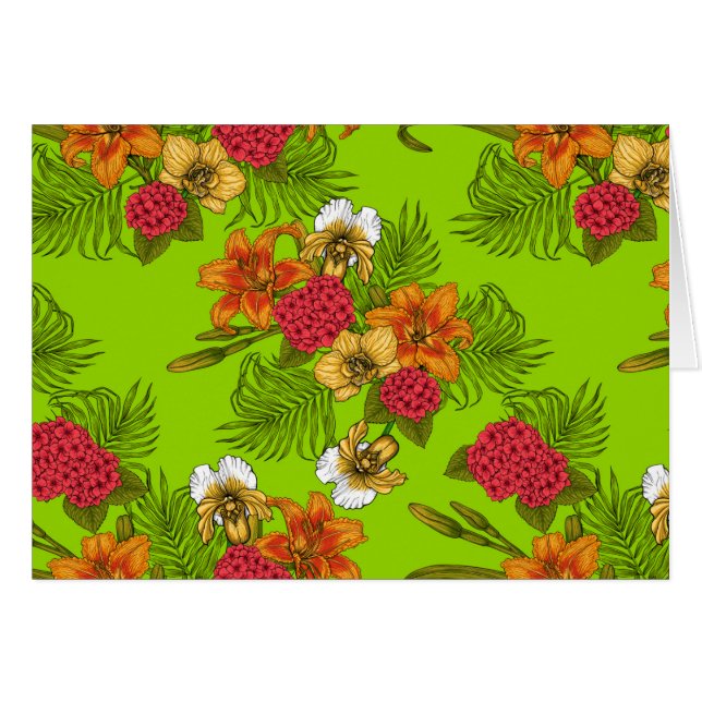 Tropischer Bouquet (Vorderseite (Horizontal))