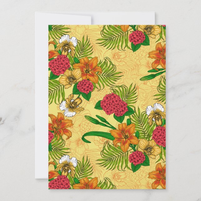 Tropischer Bouquet (Vorderseite)