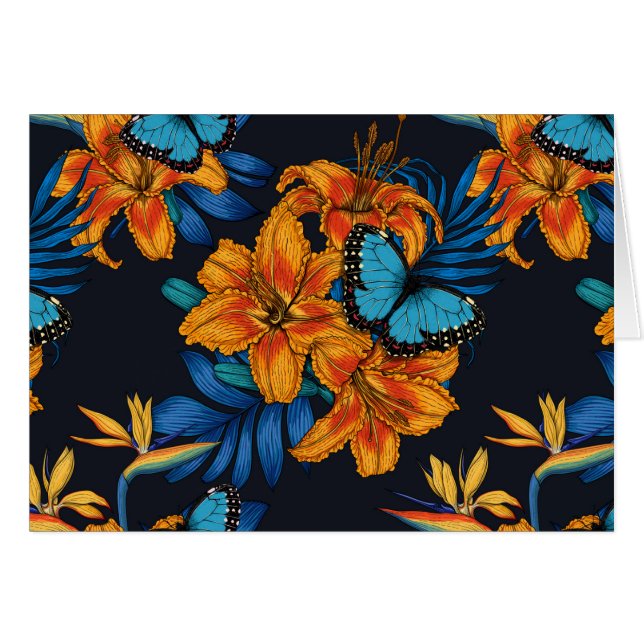 Tropischer Bouquet (Vorderseite (Horizontal))