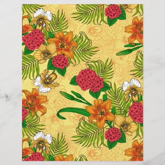 Tropischer Bouquet (Vorderseite)