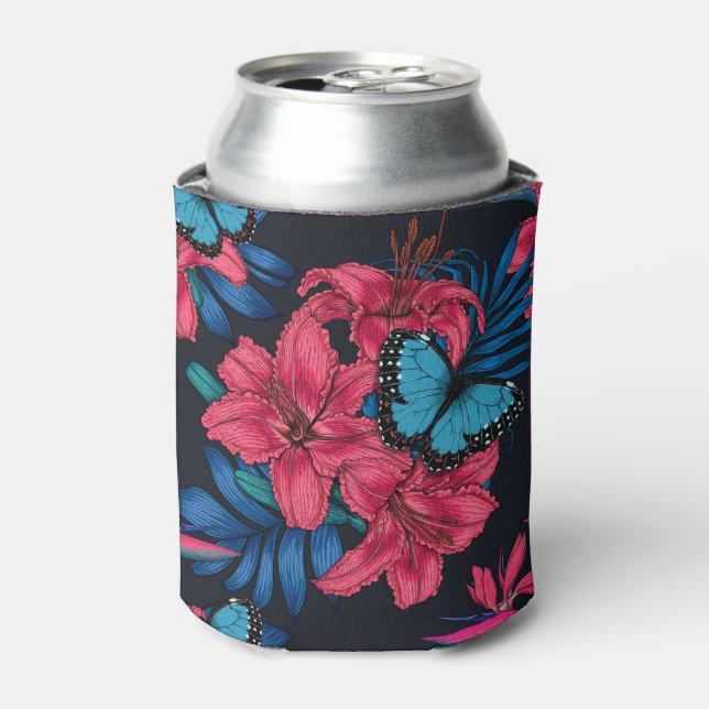 Tropischer Bouquet Dosenkühler (Kanne Vorderseite)