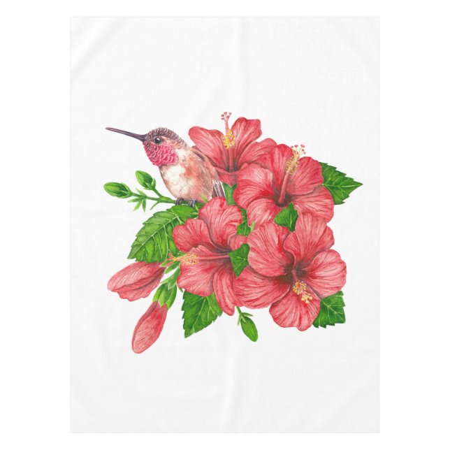 Tropischer Bouquet Tischdecke (Vorderseite)