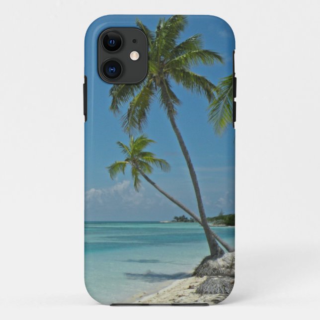 Tropischer Case-Mate-Fall des Strand-iPhone5 Case-Mate iPhone Hülle (Rückseite)